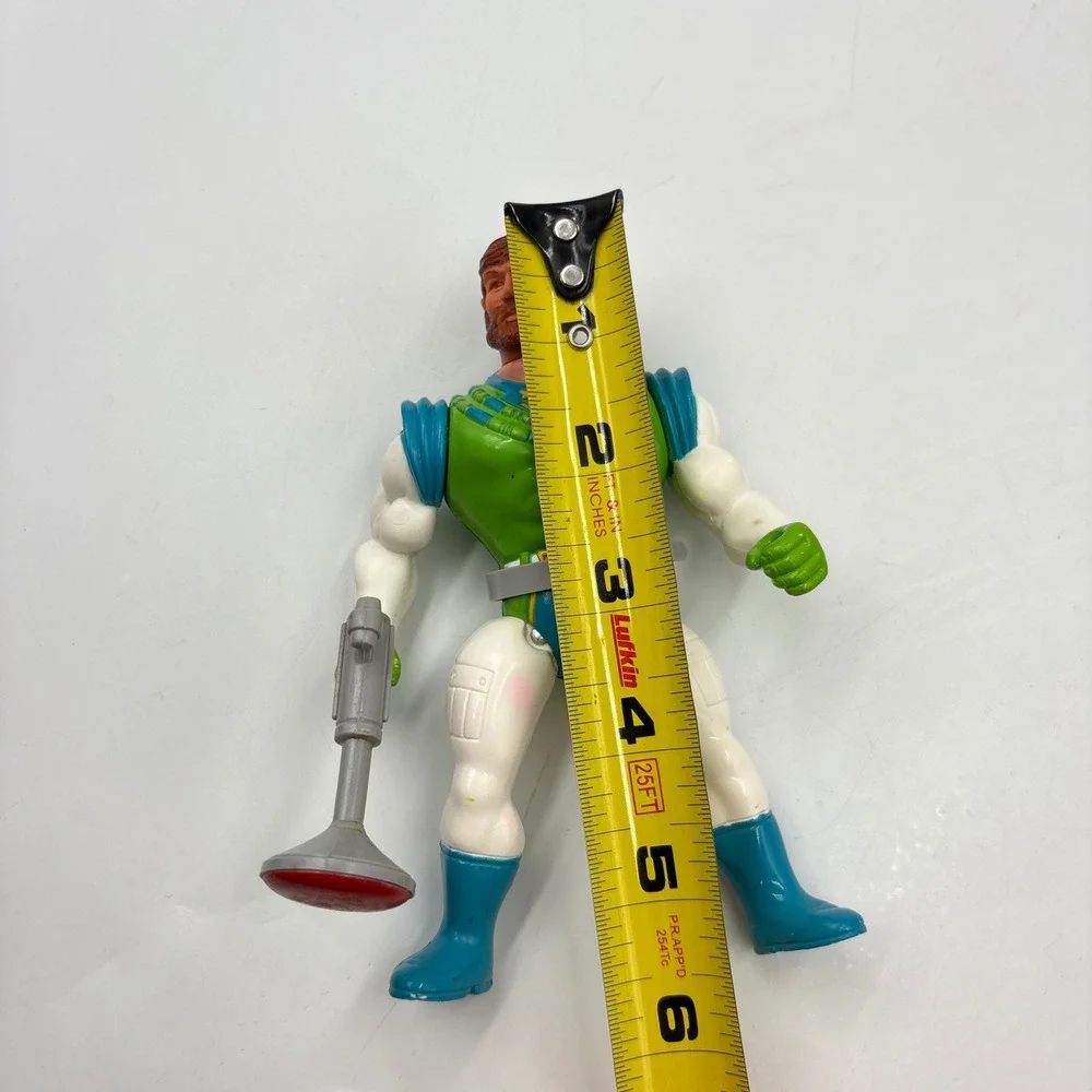 Vintage Pace Toys Earth Force Doctor Red Roger Wolf Figure w/Weapon 1985 LOOSE